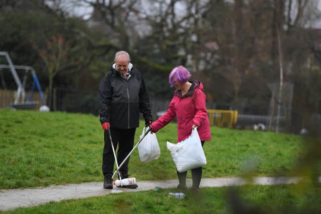 Many have praised the couple for their litter picking around Ashton and Lea