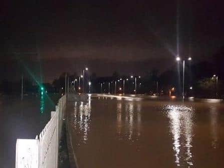 No trains are running between Preston and Carlisle this morning (February 10) due to flooding on the West Coast Main Line at Caldew near Carlisle