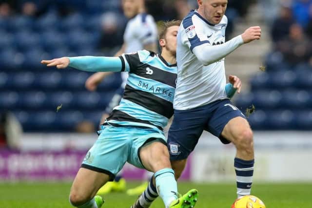 Aiden McGeady in action for PNE