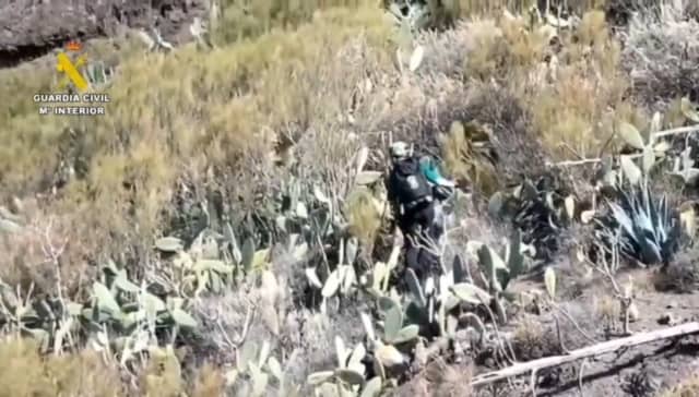 Jay Slater Spanish police video shows search for missing Brit.