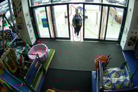 Officers want to speak to this woman after Lego sets were stolen from a store in Blackburn (Credit: Lancashire Police)