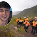 Search and rescue workers near to the village of Masca, Tenerife, where the search for missing British teenager Jay Slater, 19, from Oswaldtwistle, continues (Credit: James Manning/PA Wire)