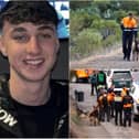 Spanish search and rescue teams have gathered again in Tenerife for the sixth day of the hunt for Lancashire teenager Jay Slater (Credit: James Manning/PA Wire)