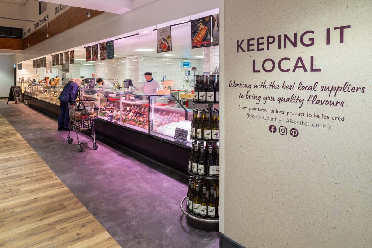 Meat Booth Sign Booths supermarket make big announcement on their meat - here's what's ...
