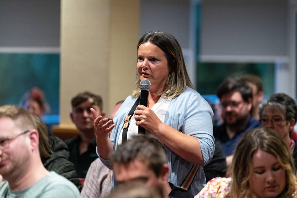 The hustings audience posed a raft of questions to South Ribble's candidates 