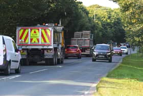 What should be done to reduce congestion on the A582?