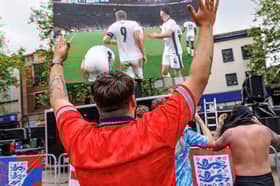 England v Slovakia, Euro 2024 Preston Fanzone (Credit: Michael Porter)