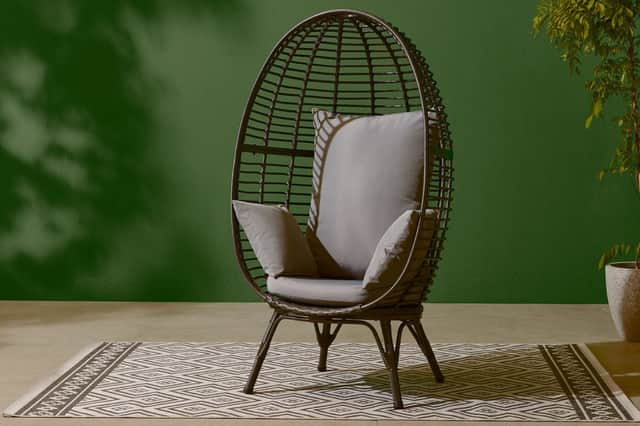 The Tesco Rattan Egg Chair is completely on trend - and only £1 more than Aldi’s sell-out version
