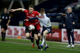 Anthony Gordon in action for Preston. He is a reported target for Liverpool who are planning for life without Jurgen Klopp. Picture: Clive Brunskill/Getty Images