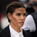 Rebekah Vardy has given an exclusive interview to TalkTv in the aftermath of her defamation trial against Colleen Rooney, known as the ‘Wagatha Christie’ trial. (Credit: Getty Images)