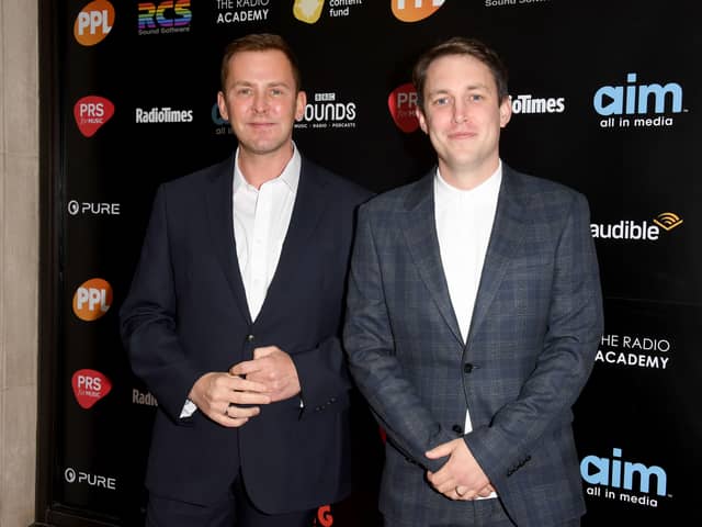 Chris Stark and Scott Mills (Getty Images)