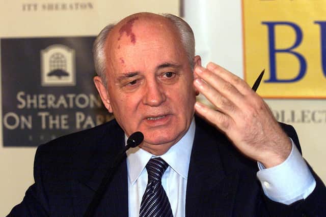 Gorbachev was awarded the Nobel Peace Prize for unifying the East and the West and ending the Cold War.