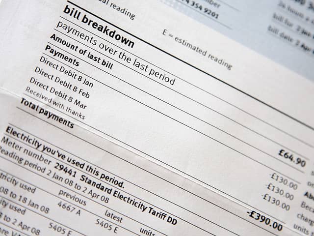 Energy bills will be going up for millions of households, but the vulnerable will receive increased support. Credit: Getty Images