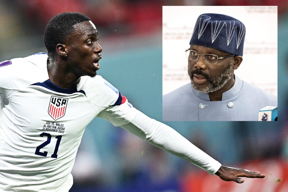 The link between USA’s Tim Weah &#038; Liberian President &#038; ex-Chelsea star George Weah