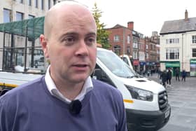Cllr Liam Robinson, leader of Liverpool Council