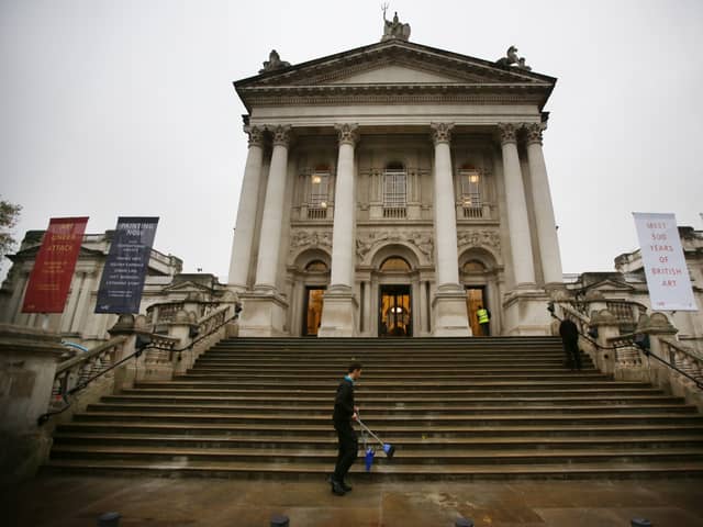 Protesters clash at Tate Britain during drag queen kids story-telling event held to mark LGBT+ History Month