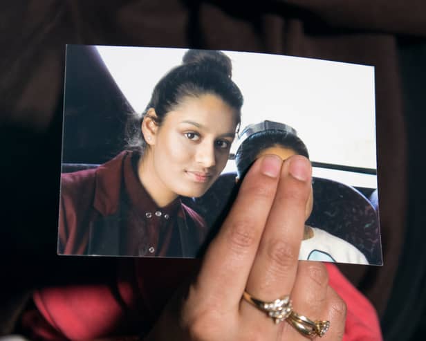 Shamima Begum.  (Photo by Laura Lean - WPA Pool/Getty Images)