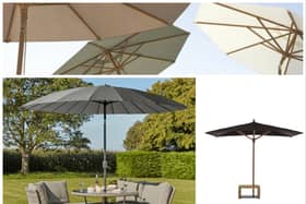 Best garden parasols UK 2023: garden umbrellas for blocking sun and wind