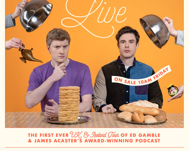 James Acaster and Ed Gamble are taking their podcast on tour (Photo: Off Menu) 