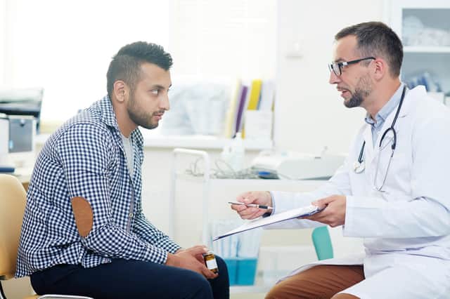 Men are urged to get problems sorted with their GP (photo: Adobe)