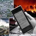 Overseas, mobile emergency alert systems can be used to let communities know about evacuations, or impending disasters like floods or fires (Photos: Adobe Stock)