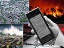 Overseas, mobile emergency alert systems can be used to let communities know about evacuations, or impending disasters like floods or fires (Photos: Adobe Stock)