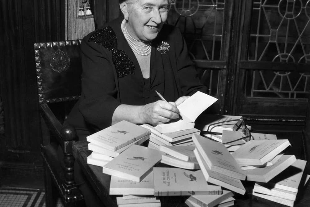 British mystery author Agatha Christie who enjoyed huge success (photo: Hulton Archive/Getty Images)