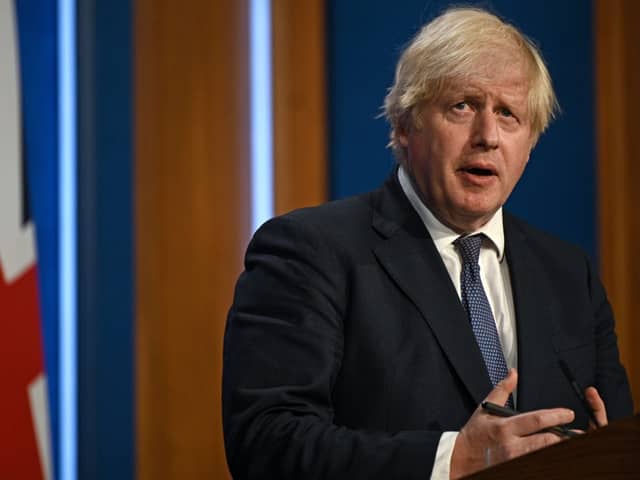 Mr Cummings shared WhatsApp messages sent by Mr Johnson with the BBC (Photo: Getty Images)