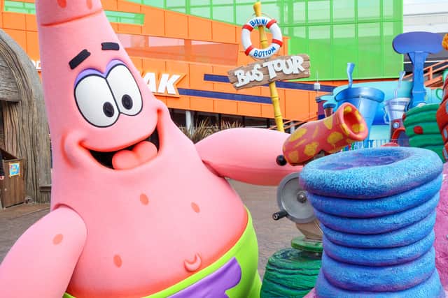 Fans can now meet SpongeBob SquarePants’ best buddies, Patrick Star and Squidward Tentacles at Blackpool Pleasure Beach’s Nickelodeon Land
