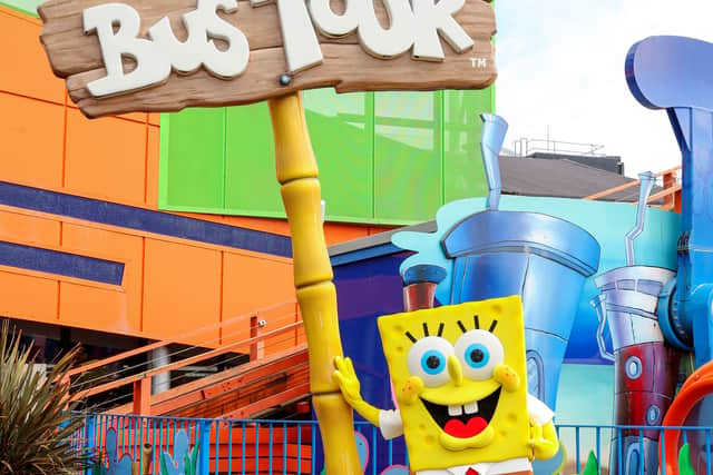 Fans can now Fans can now meet SpongeBob SquarePants’ best buddies, Patrick Star and Squidward Tentacles at Blackpool Pleasure Beach’s Nickelodeon Landmeet SpongeBob SquarePants’ best buddies, Patrick Star and Squidward Tentacles at Blackpool Pleasure Beach’s Nickelodeon Land