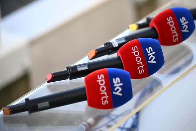 Sky Sports microphones