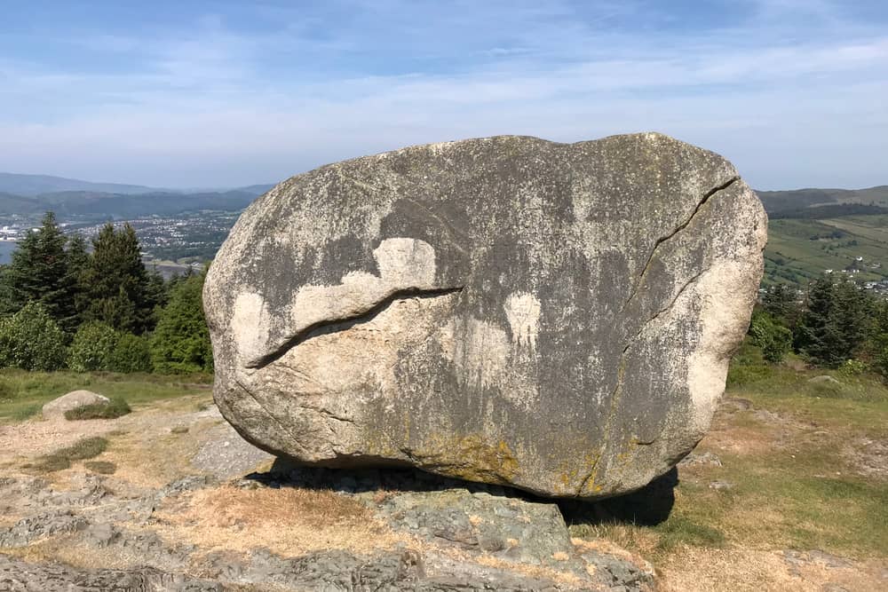 The Cloughmore Stone was hurled by the giant FinnMcCool, or so the legends say (Photo: Amber Allott)