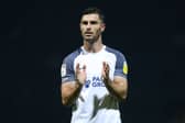 Preston defender Andrew Hughes.  