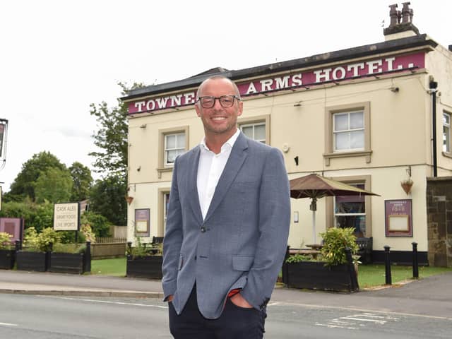 Chris Tulloch, managing director of Blind Tiger Inns who are taking over the Towneley Arms Hotel Longridge