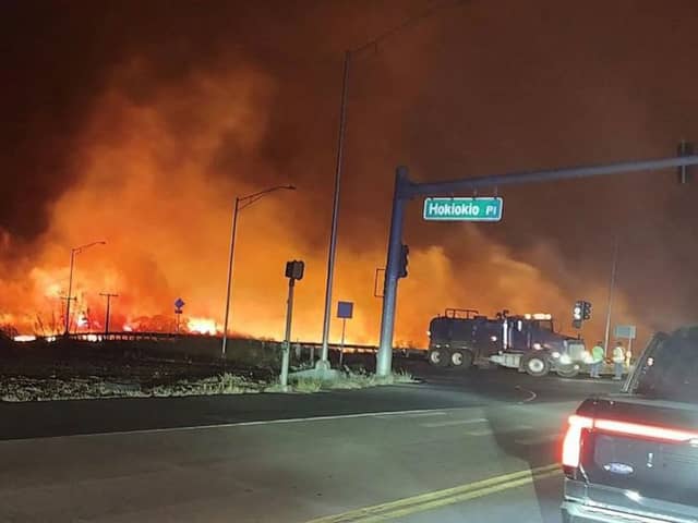 Wildfires in Maui, Hawaii