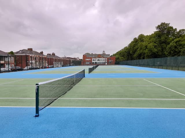 Moor Park tennis upgrade