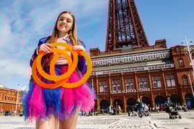 Blackpool Tower superfan Jasmine Leigh, 15, from Chorely