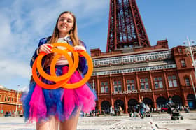 Blackpool Tower superfan Jasmine Leigh, 15, from Chorely
