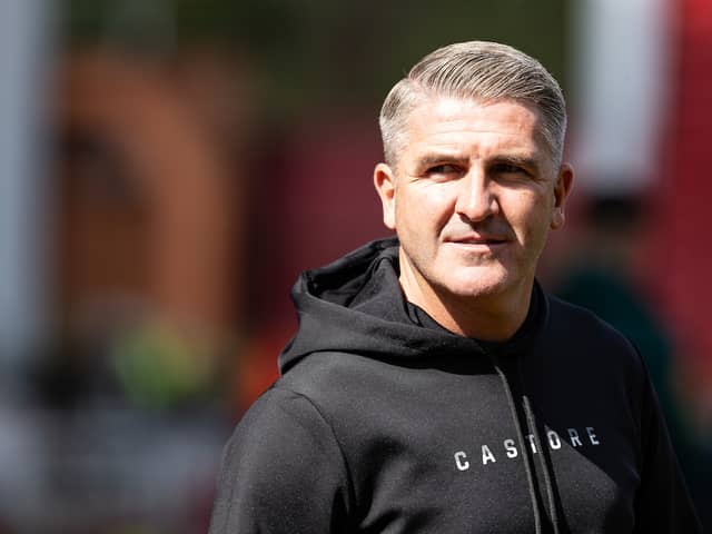 Preston North End's manager Ryan Lowe 