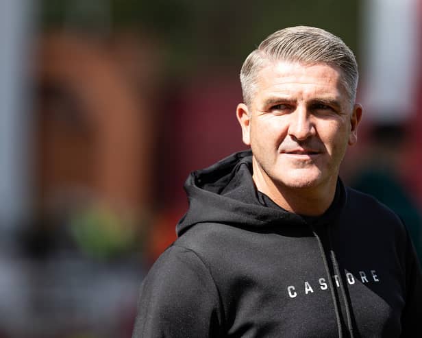 Preston North End's manager Ryan Lowe 
