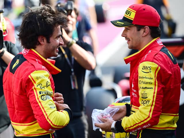 Carlos Sainz and Charles Leclerc had an exciting battle at the Monza Grand Prix