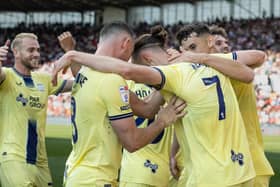 Preston North End players celebrate