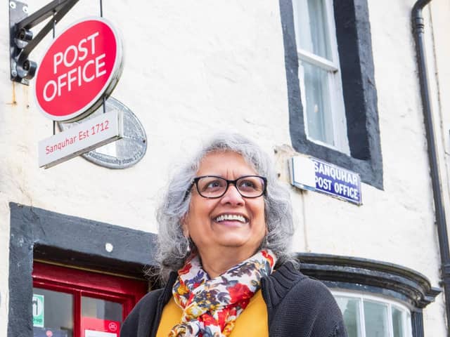 Nazra Alam co-managed to Sanquhar Post Office since 2015 (SWNS)