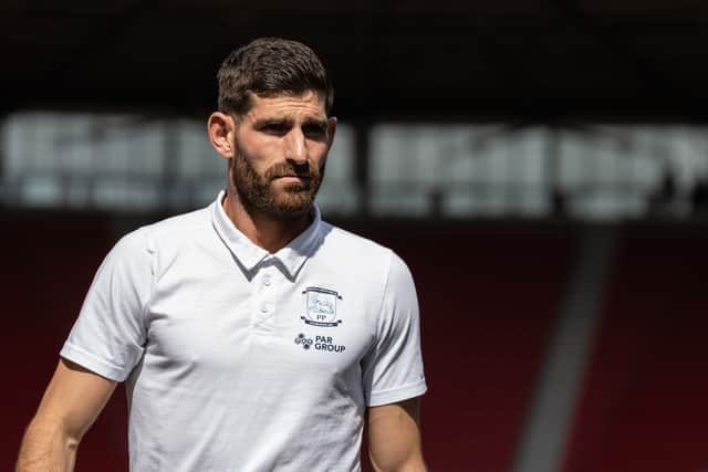 Preston North End’s Ched Evans 