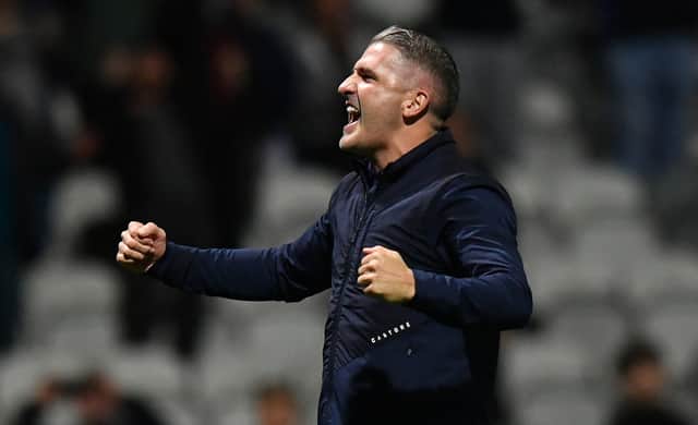 Preston North End's Manager Ryan Lowe
