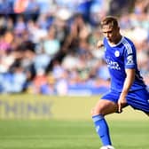 Leicester City's Callum Doyle with the ball
