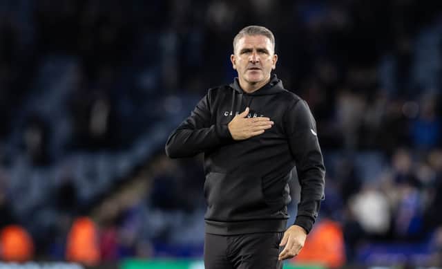 Preston North End’s manager Ryan Lowe