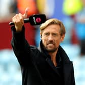 Peter Crouch was back at Villa Park last Saturday with TNT Sports for the 6-1 win against Brighton
