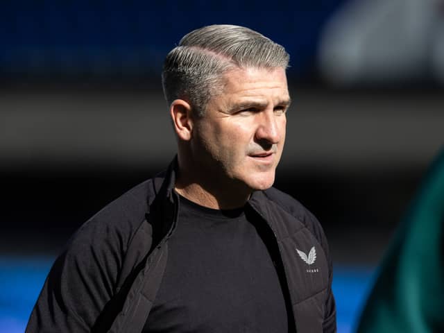 Preston North End's manager Ryan Lowe 