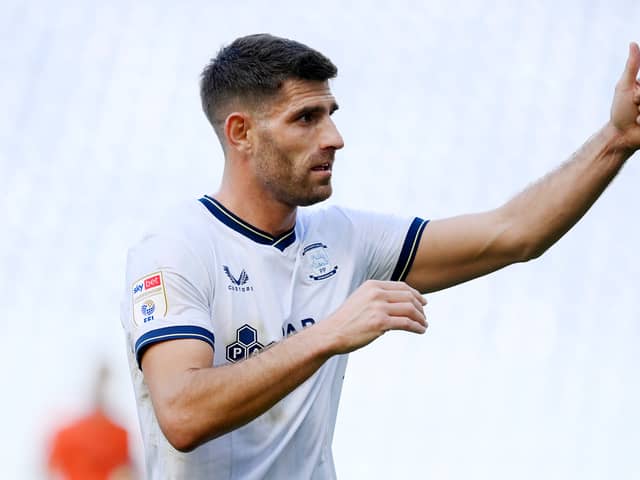 Ched Evans of Preston North End